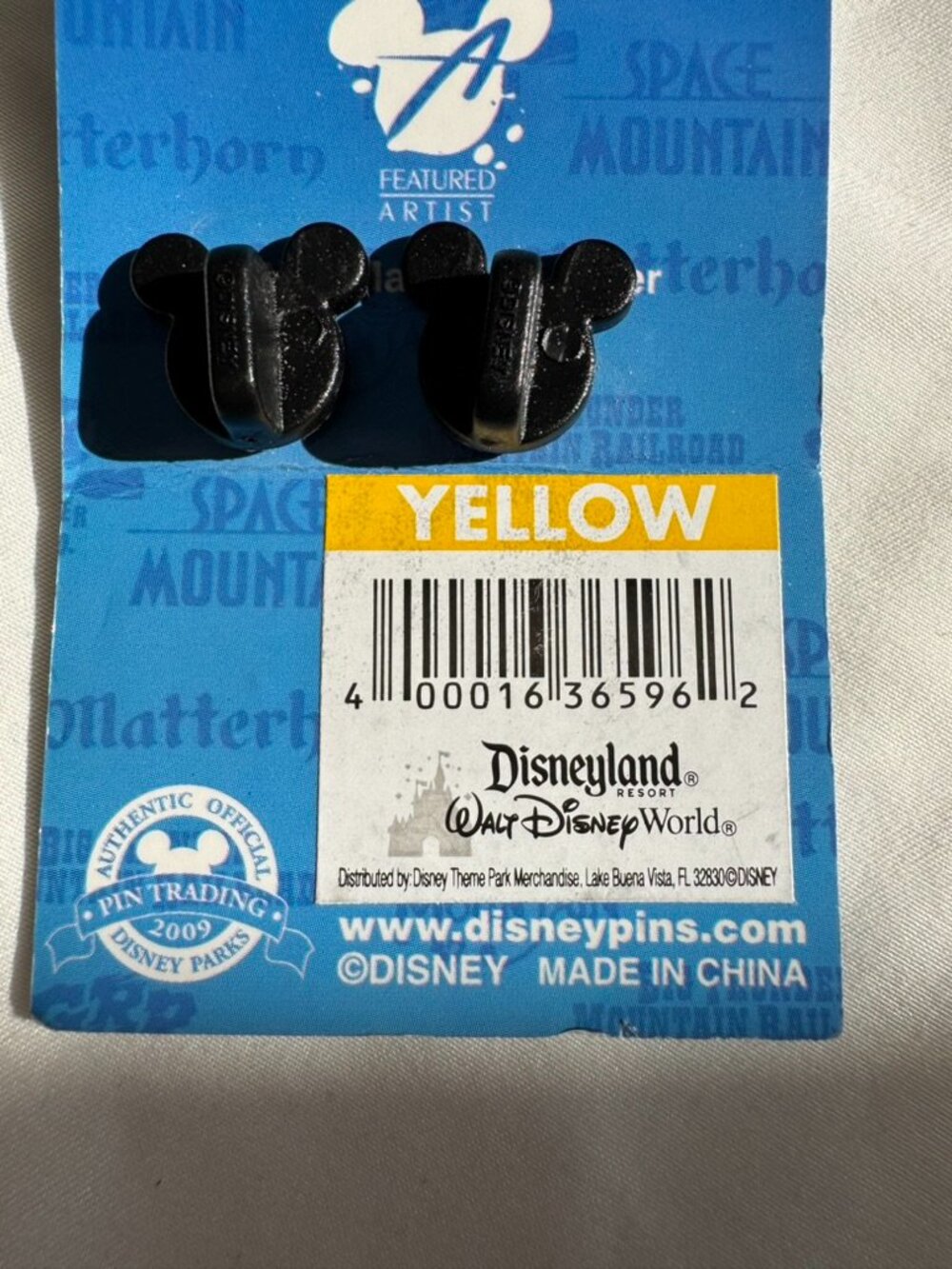 NWT Disneyland Celebrate the Mountains Splash Mountain Brer Rabbit Brer Frog Pin - Picture 10 of 15